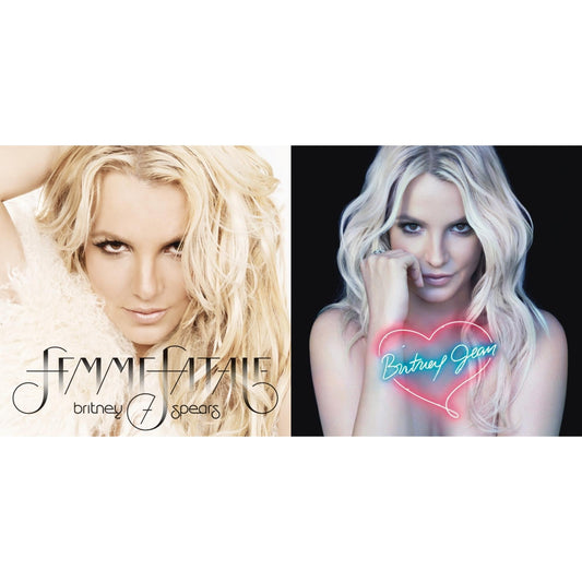 Britney Spears - Britney Jean & Femme Fatale - LP Vinyl Bundle