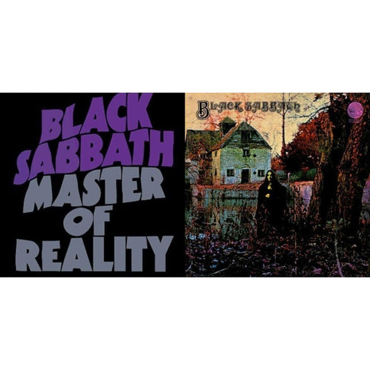 Black Sabbath (LP/CD) (180G) & Master Of Reality