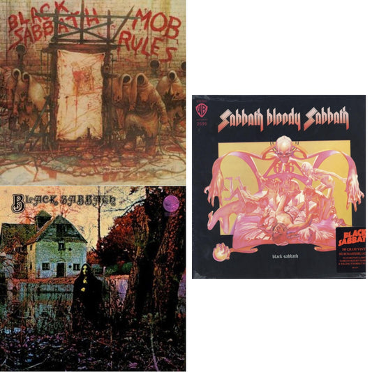 Sabbath Bloody Sabbath (180G) & Black Sabbath (LP/CD) (180G) & Mob Rules (Deluxe/2LP)
