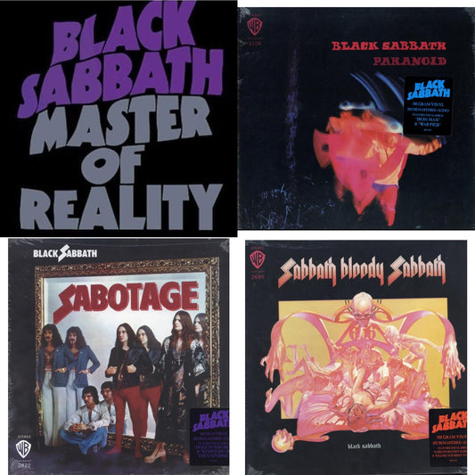 Sabotage (180G) & Sabbath Bloody Sabbath (180G) & Paranoid (180G) & Master Of Reality