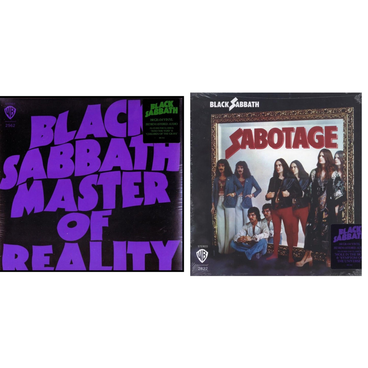 Sabotage (180G) & Master Of Reality (180G)