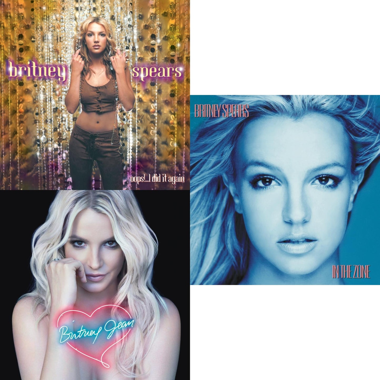 Oops!... I Did It Again & In The Zone & Britney Jean