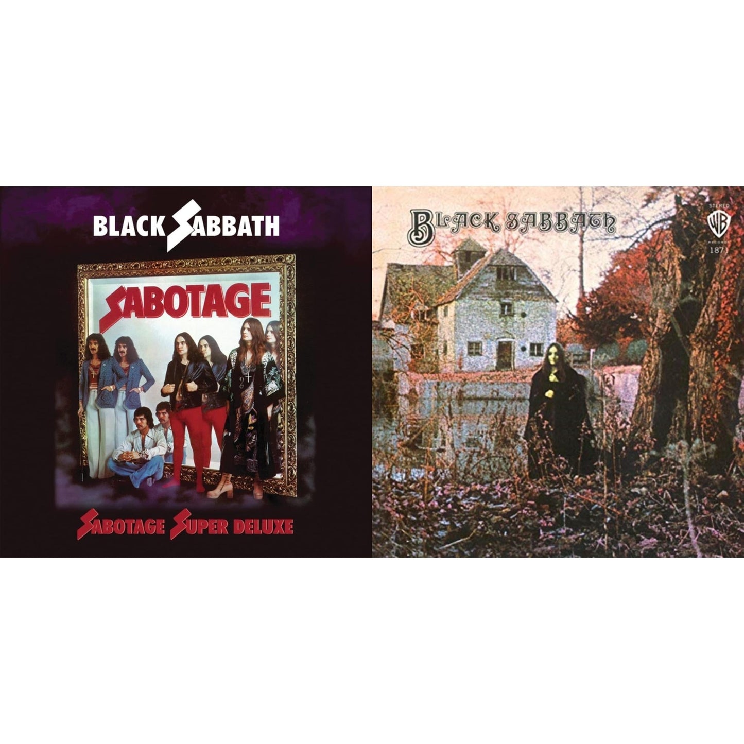 Black Sabbath - Black Sabbath (180G) & Sabotage (Super Deluxe Edition/4LP/7Inch)