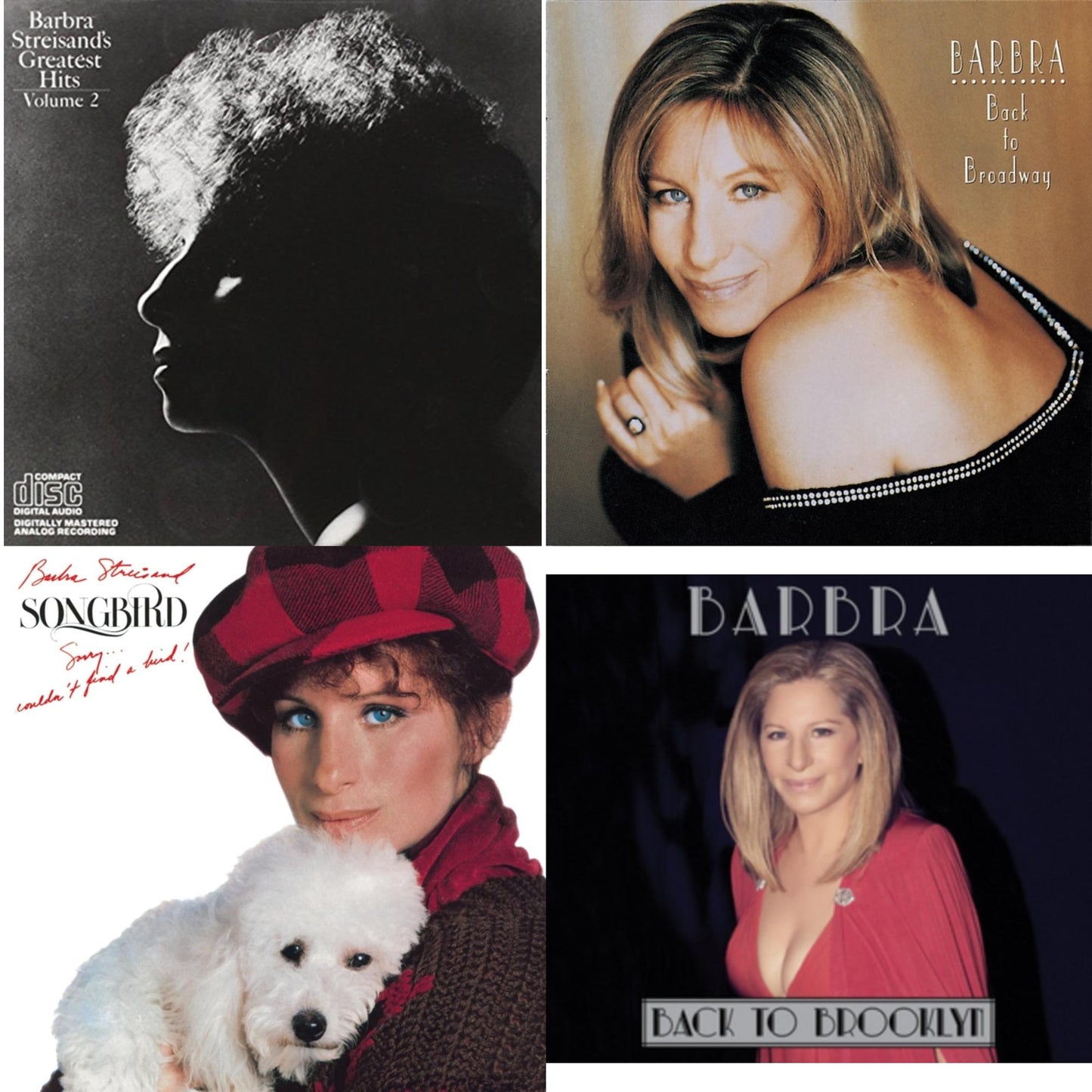 Greatest Hits Vol.2 & Back To Broadway & Songbird & Back To Brooklyn