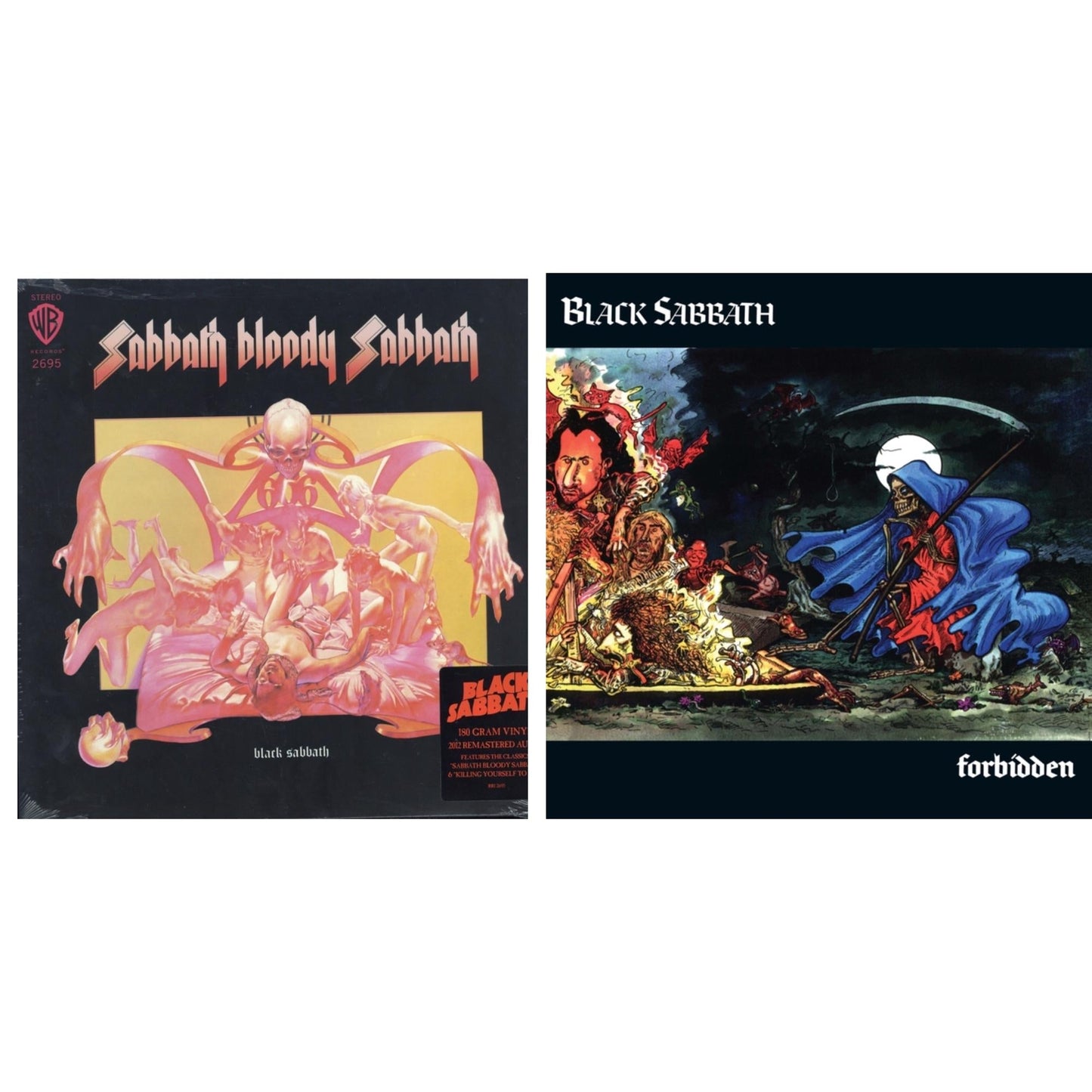 Sabbath Bloody Sabbath (180G) & Forbidden (2024 Tony Iommi Remix)