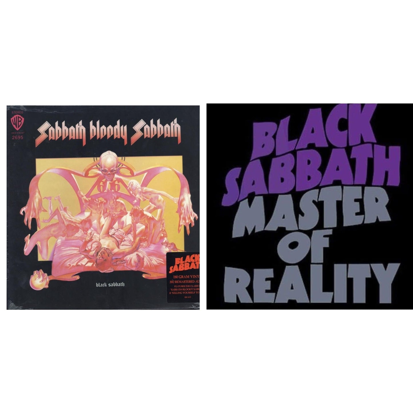 Sabbath Bloody Sabbath (180G) & Master Of Reality
