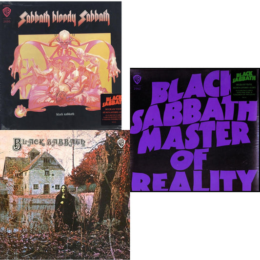 Sabbath Bloody Sabbath (180G) & Black Sabbath (180G) & Master Of Reality (180G)