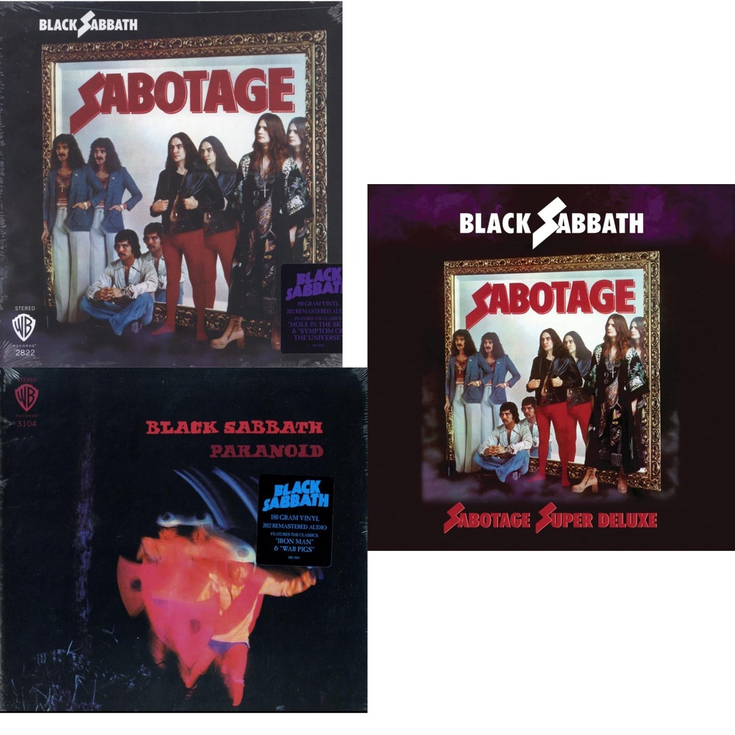 Sabotage (180G) & Paranoid (180G) & Sabotage (Super Deluxe Edition/4LP/7Inch)