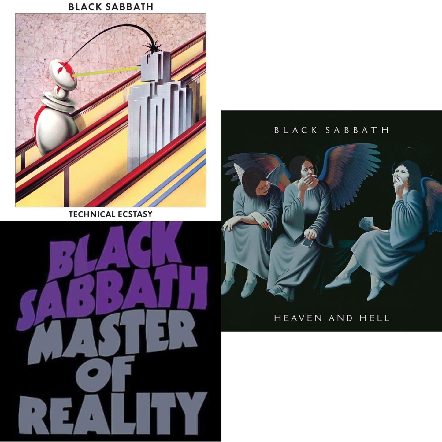 Master Of Reality & Technical Ecstasy (Super Deluxe Edition/5LP) & Heaven & Hell (Deluxe/2LP)