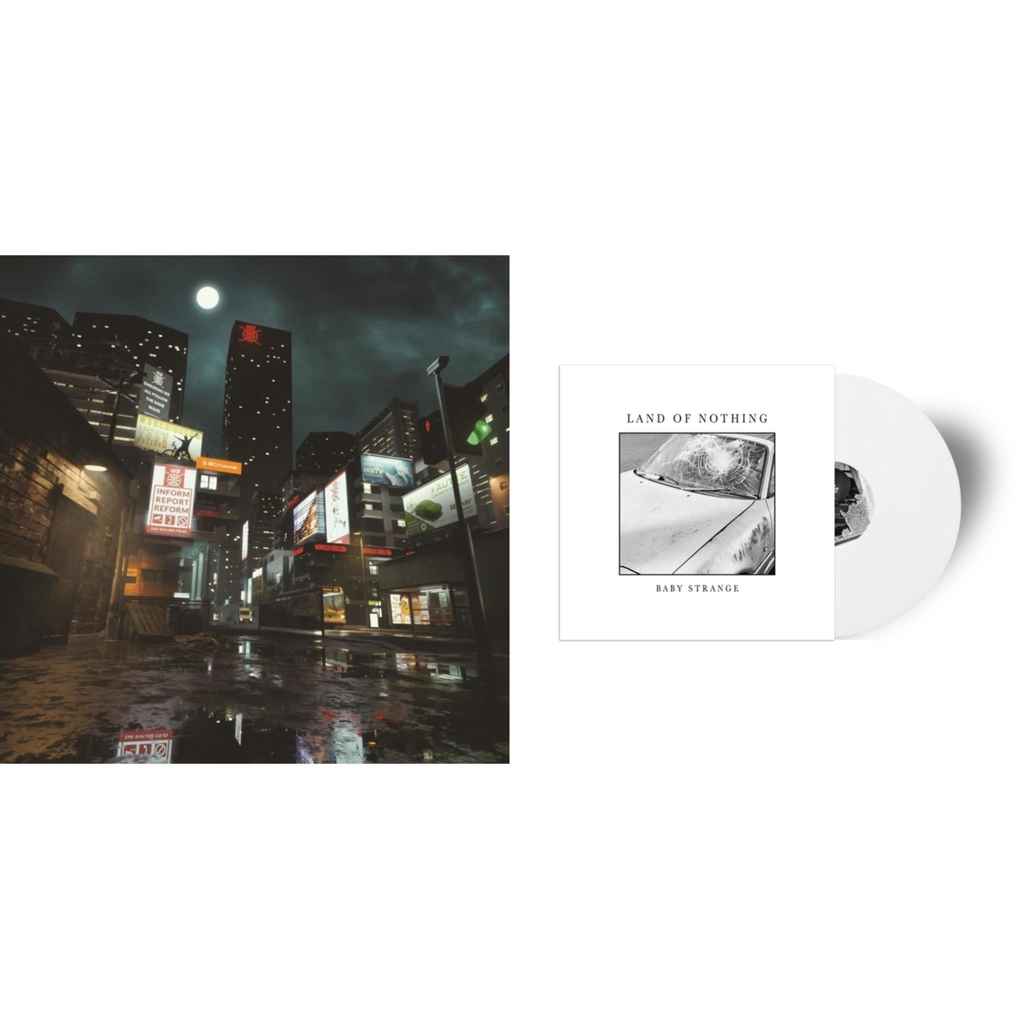 Land Of Nothing (White Opaque LP Vinyl) (I) & World Below