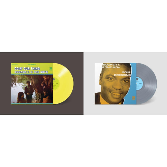 Booker T & The Mgs - Soul Dressing (Grey LP Vinyl) (Ams Exclusive) & Doin Our Thing (Yellow LP Vinyl) (Ams Exclusive)