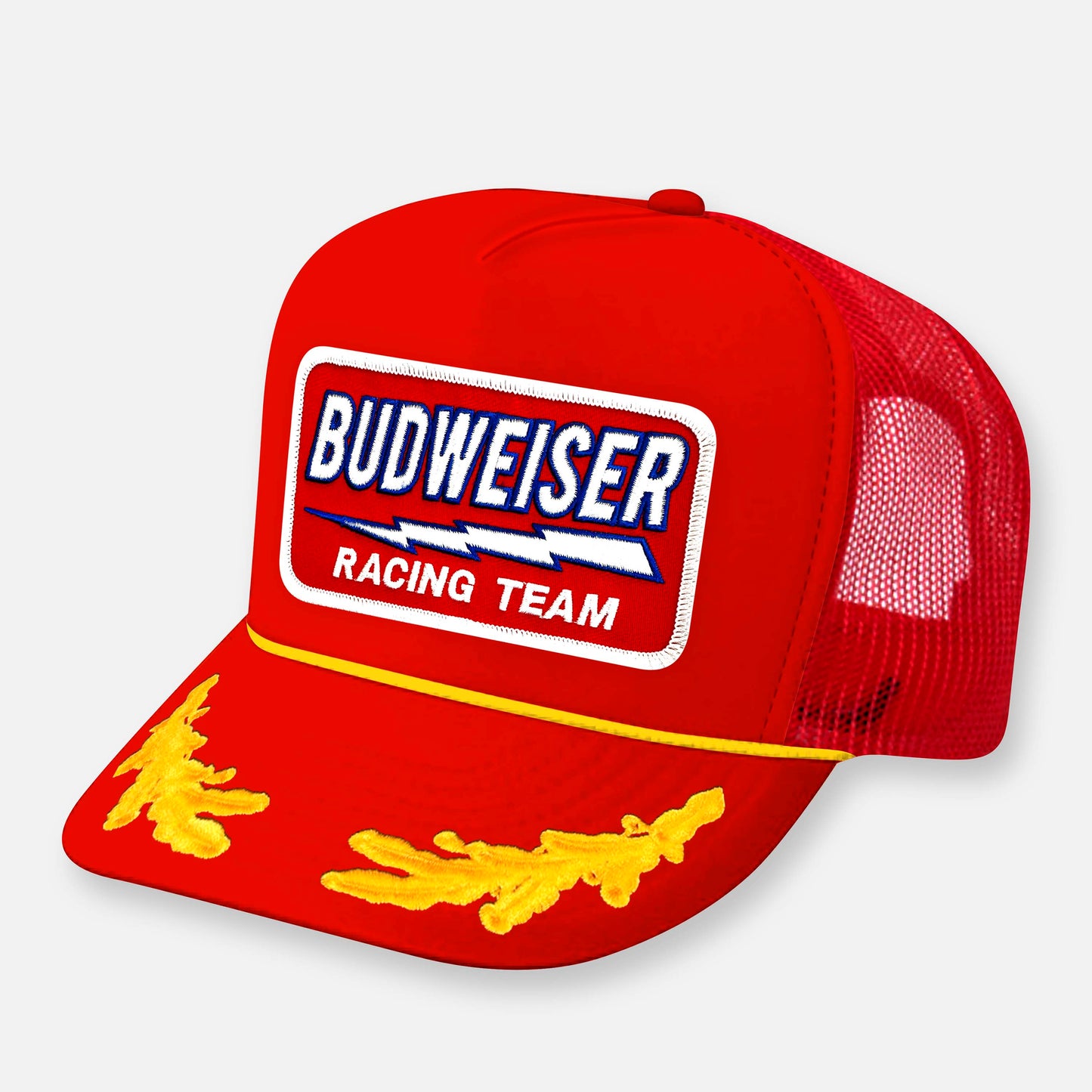 BUD RACING TEAM CURVED BILL PATCH HAT