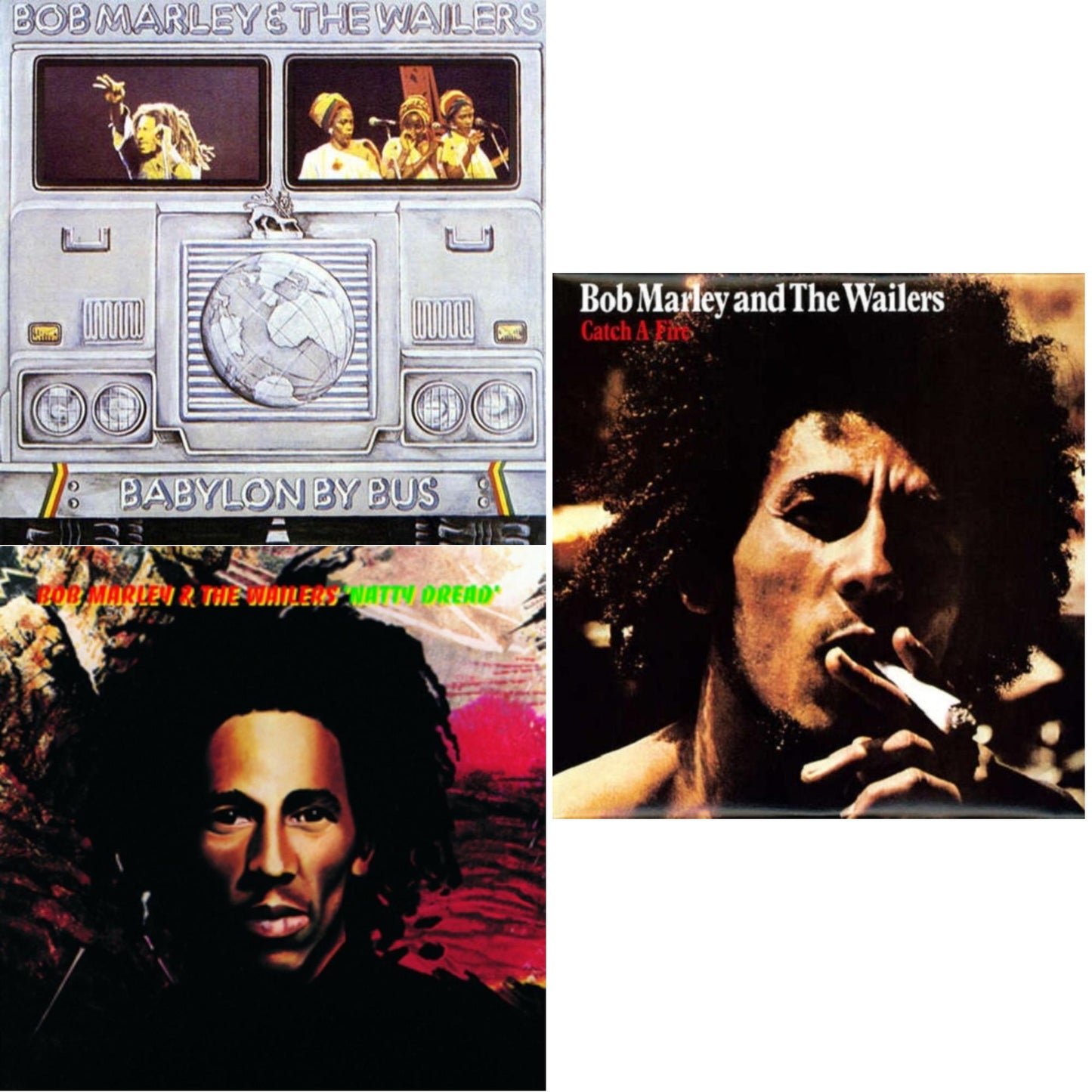 Natty Dread (180G) & Catch A Fire & Babylon By Bus