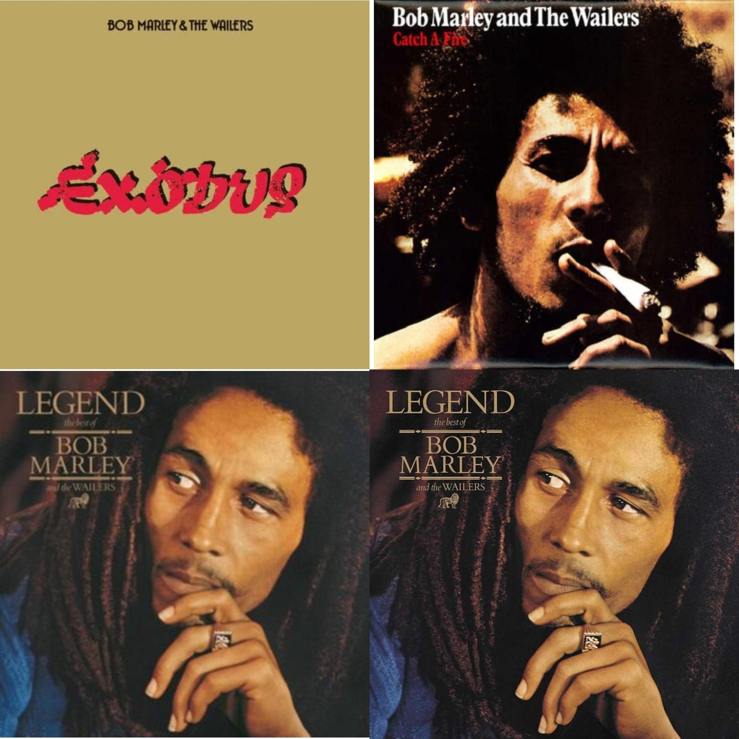 Legend & Catch A Fire & Legend - The Best Of Bob Marley & The Wailers (2LP) & Exodus