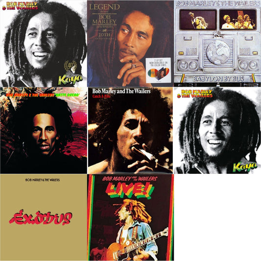 Natty Dread (180G) & Catch A Fire & Legend (30Th Anniversary) & Live (180G) & Exodus & Babylon By Bus & Kaya & Kaya 40 (2 LP)