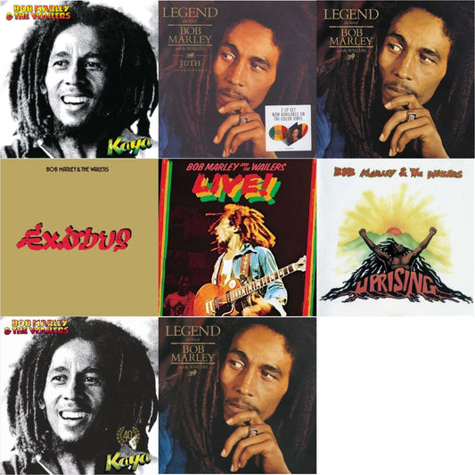 Legend & Legend - The Best Of Bob Marley & The Wailers (2LP) & Legend (30Th Anniversary) & Live (180G) & Exodus & Kaya & Uprising & Kaya 40 (2 LP)