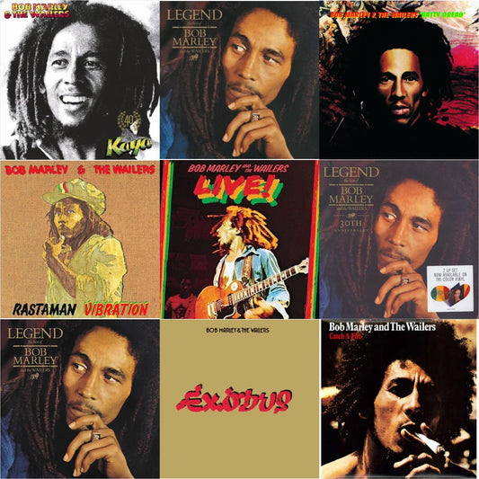 Legend & Natty Dread (180G) & Catch A Fire & Legend - The Best Of Bob Marley & The Wailers (2LP) & Legend (30Th Anniversary) & Live (180G) & Rastaman Vibration & Exodus & Kaya 40 (2 LP)