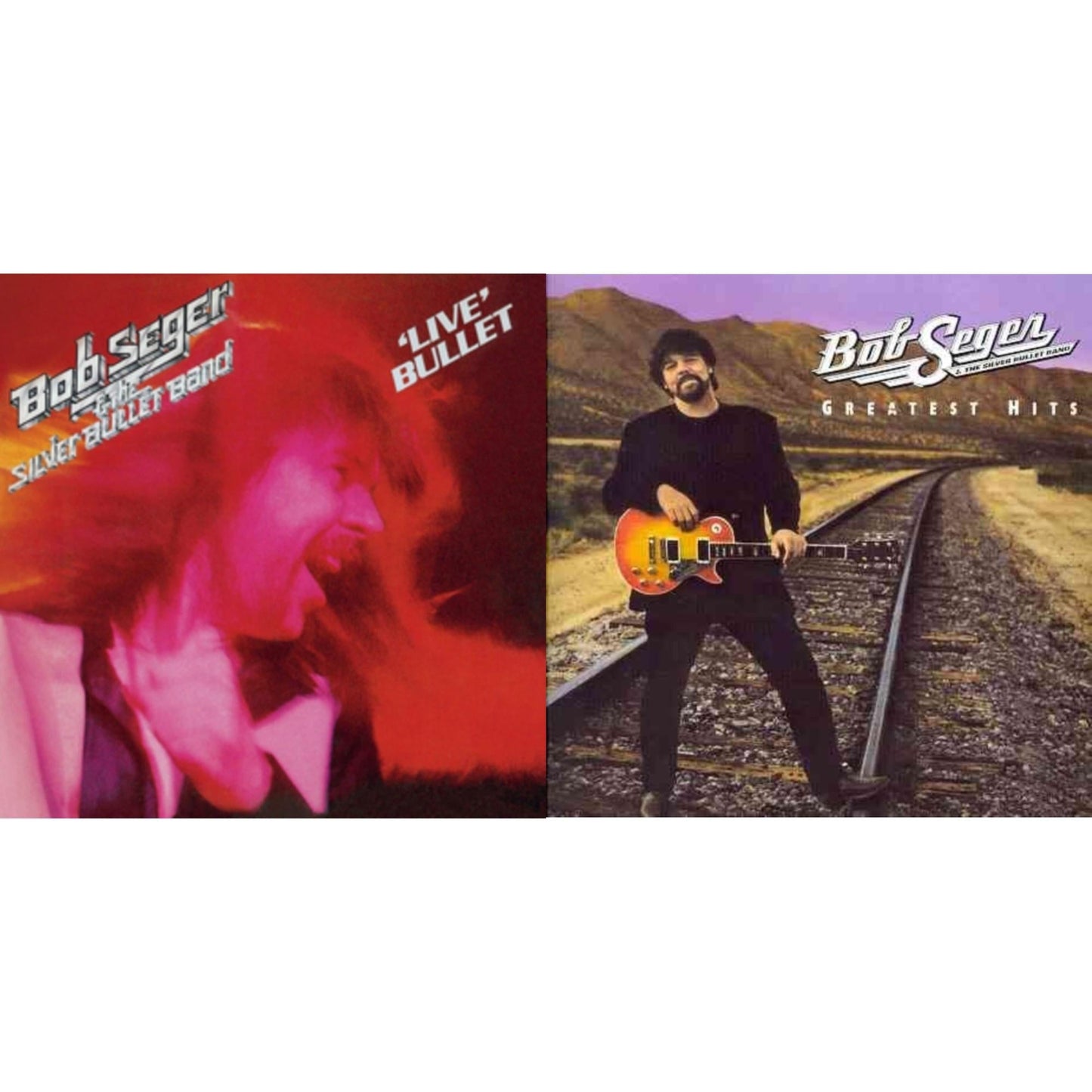 Bob & The Silver Bullet Band Seger - Live Bullet & Greatest Hits - CD Bundle