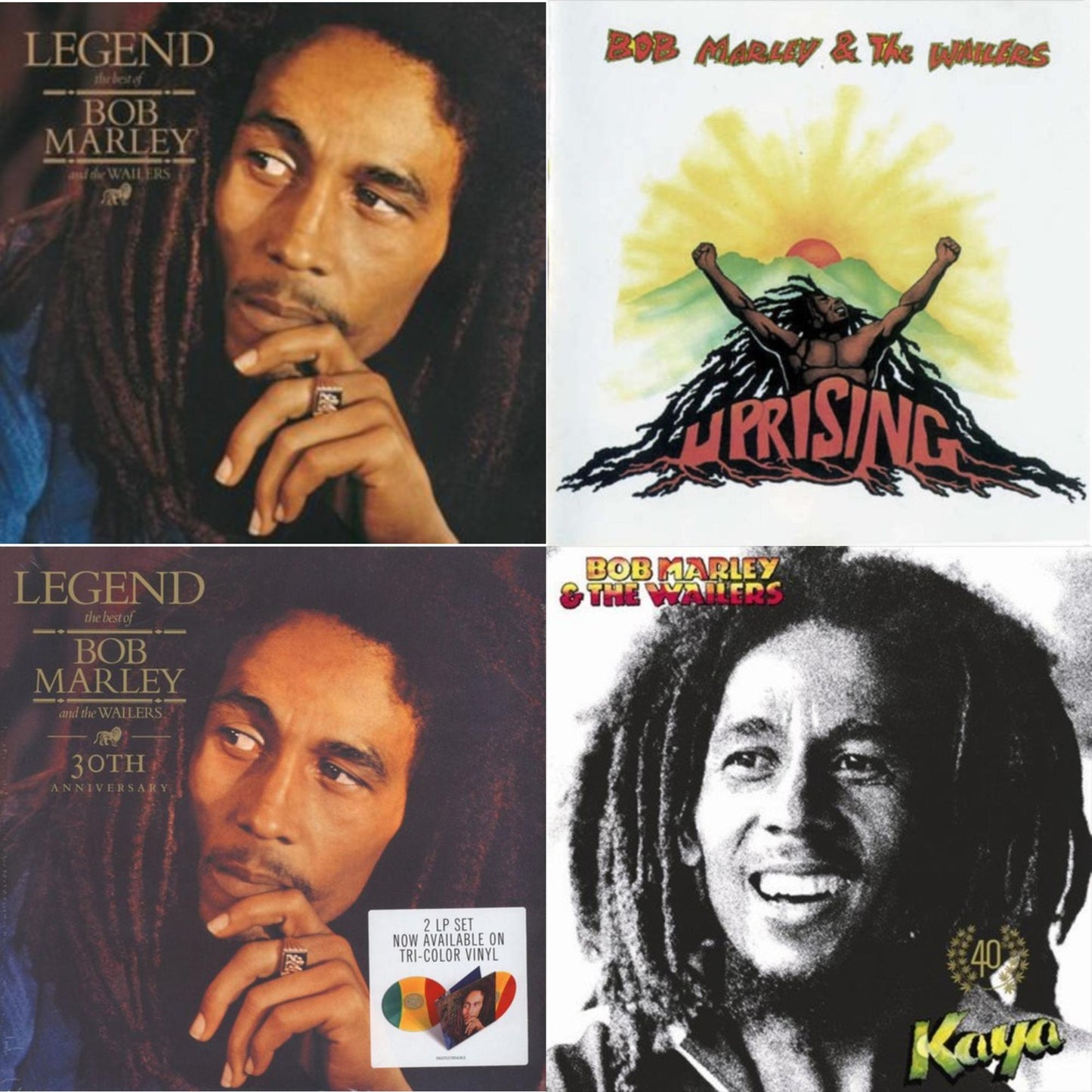Legend & Legend (30Th Anniversary) & Uprising & Kaya 40 (2 LP)