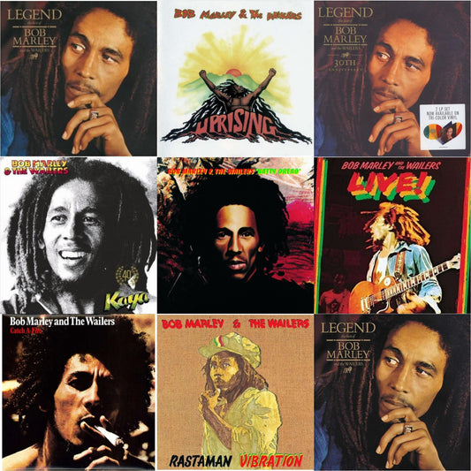 Legend & Natty Dread (180G) & Catch A Fire & Legend - The Best Of Bob Marley & The Wailers (2LP) & Legend (30Th Anniversary) & Live (180G) & Rastaman Vibration & Uprising & Kaya 40 (2 LP)