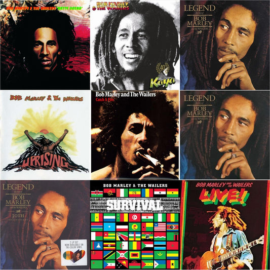 Legend & Natty Dread (180G) & Catch A Fire & Legend - The Best Of Bob Marley & The Wailers (2LP) & Legend (30Th Anniversary) & Live (180G) & Survival (180G) & Uprising & Kaya 40 (2 LP)