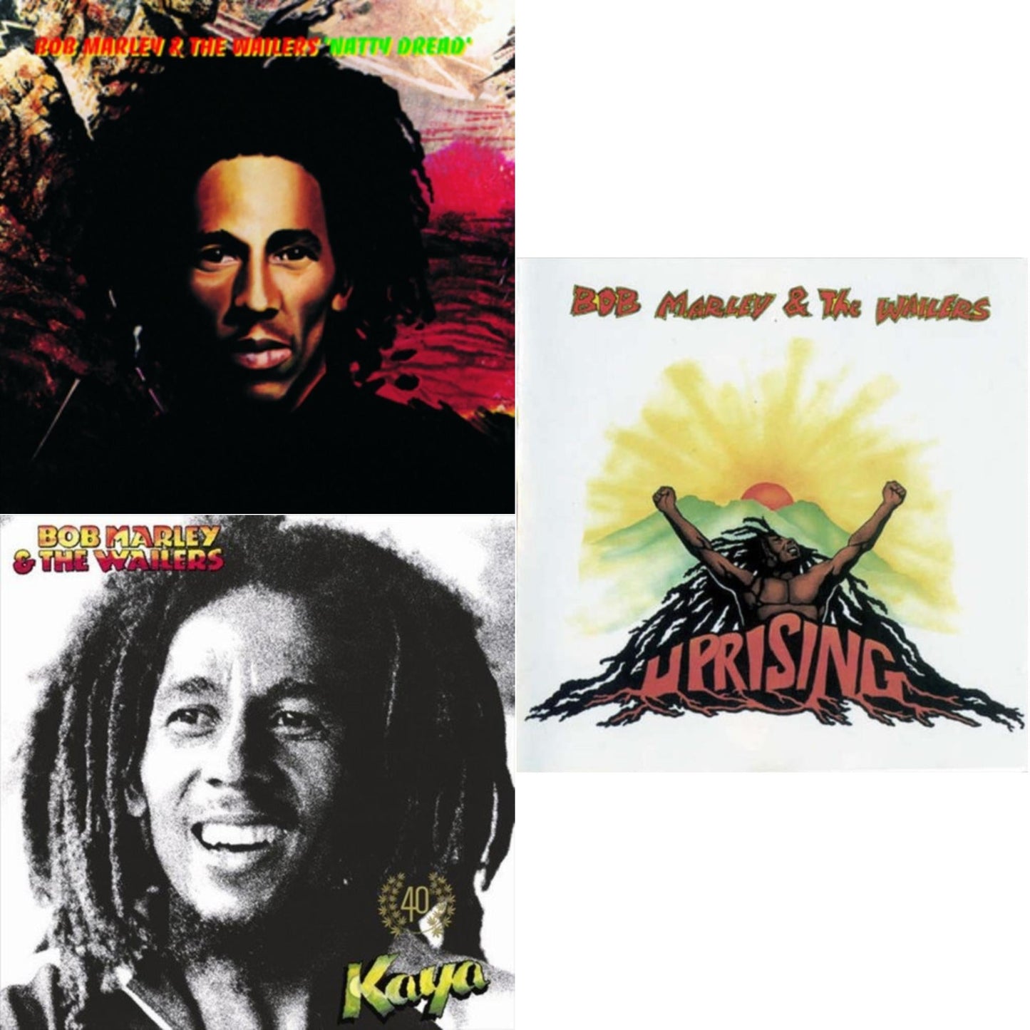 Natty Dread (180G) & Uprising & Kaya 40 (2 LP)