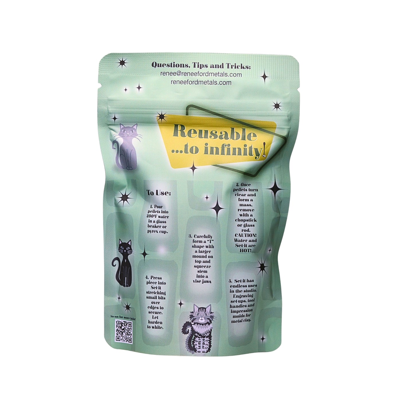 Set-it! Moldable Thermoplastic Work Holder for Engraving and Stone Setting