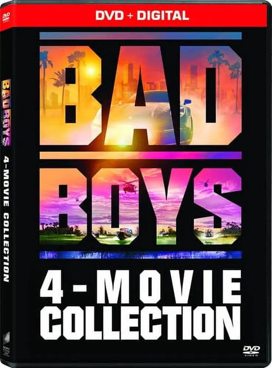 Bad Boys: 4-Movie Collection (DVD + Digital Copy), Sony Pictures, Acti