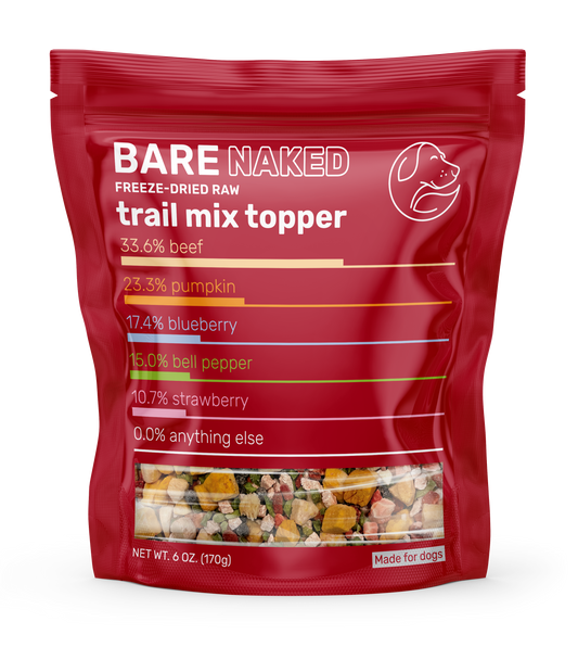 Bare Naked Beef Liver Mix: 6OZ Raw Protein Fuel Boost