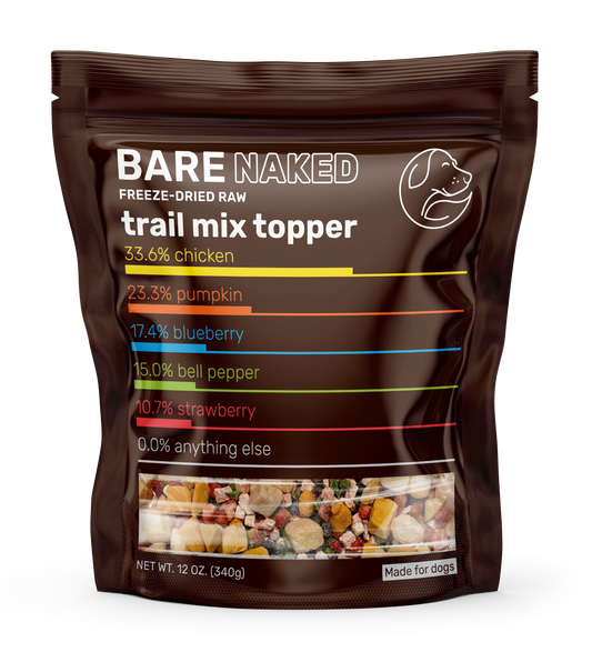 Bare Naked Chicken Mix: 12OZ Raw Protein Fuel Boost