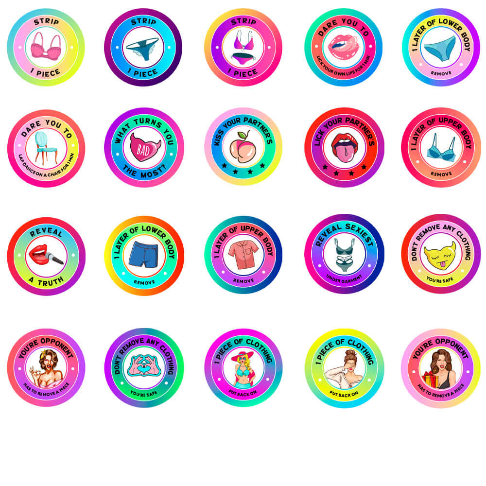 Strip Beer Pong Game – Table Mat Edition