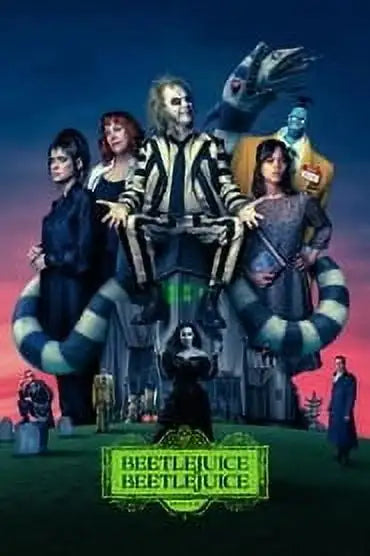 Beetlejuice Beetlejuice (2024) Movie DVD