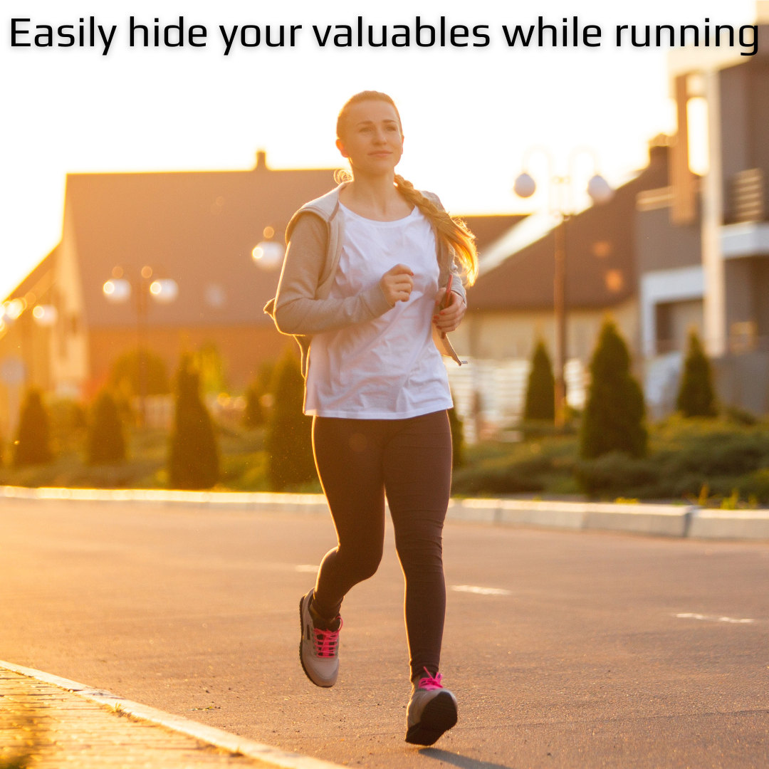 Large Belt Diversion Safe - Real and Functional Large Belt with a Discreet Secret Compartment to Stash Valuables