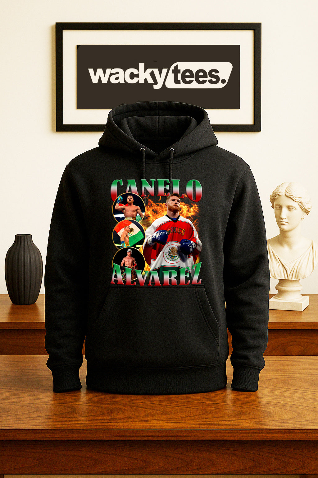 Canelo Alvarez Mexico Lindo Campeon Graphic Tee Shirt