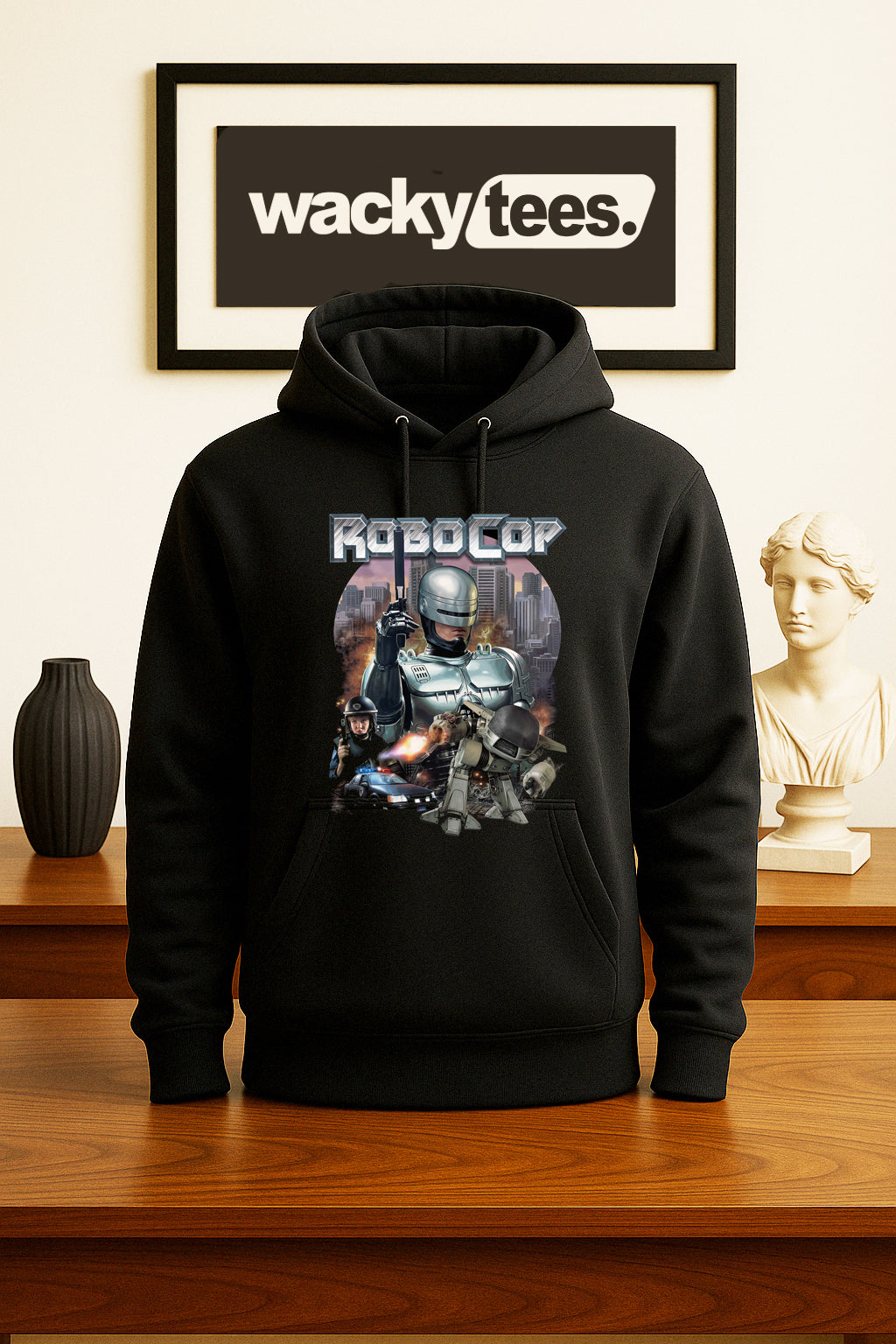 RoboCop OCP Detroit Police Force ED-209 80s Graphic Tee Shirt