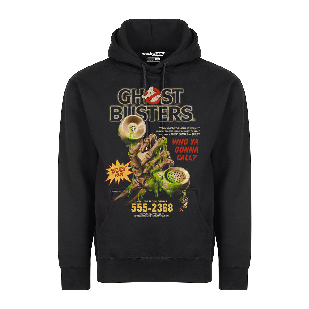 Ghost Busters Who You Gonna Call Distressed Graphic Tee Shirt