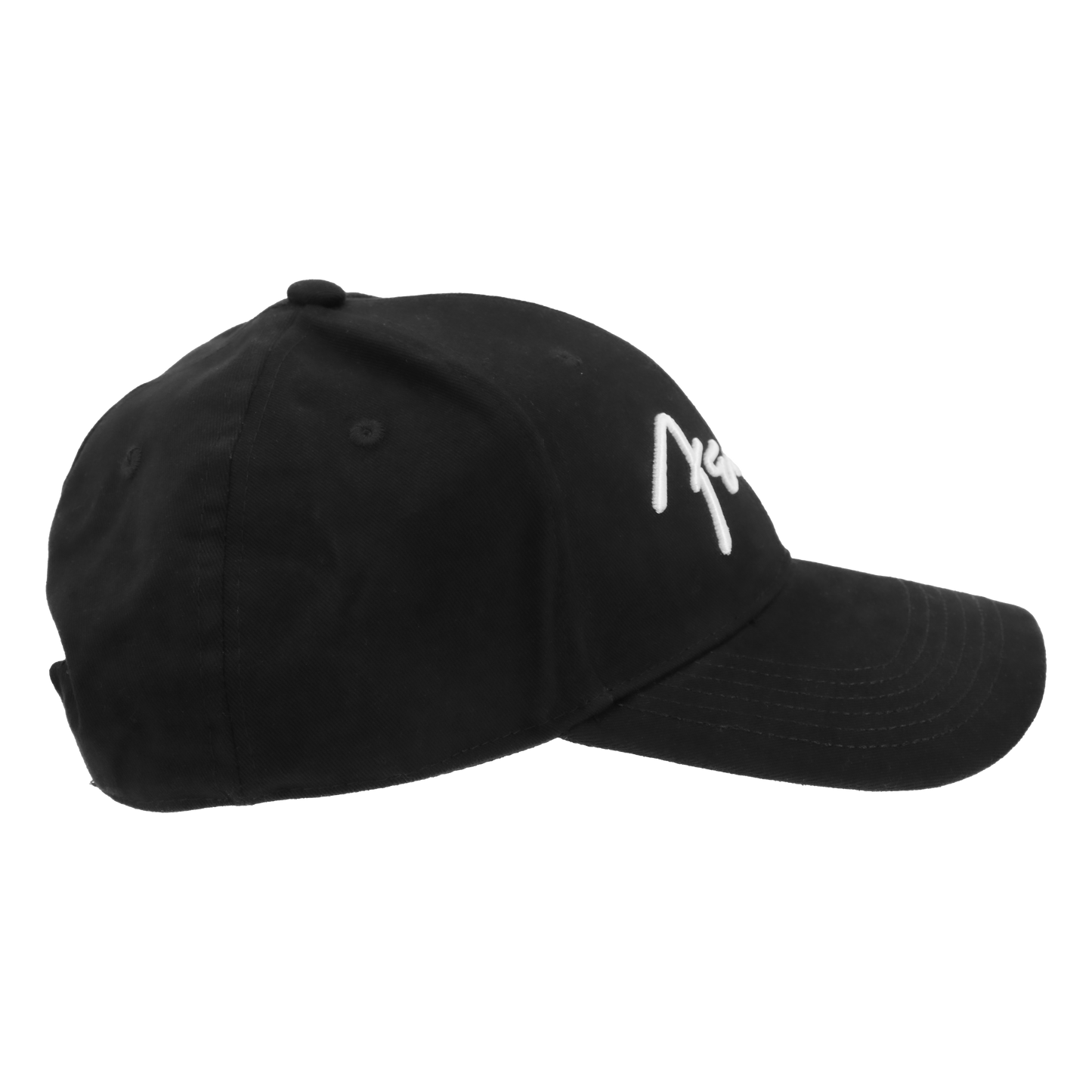 Black Script Hat