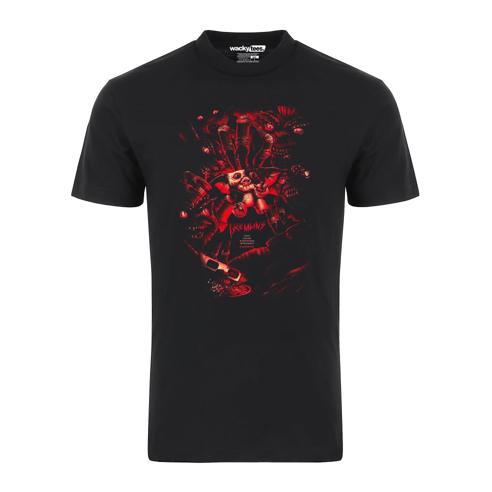 Gremlins Gizmo Mogwai Creatures Halloween Terror Horror Graphic Tee Shirt