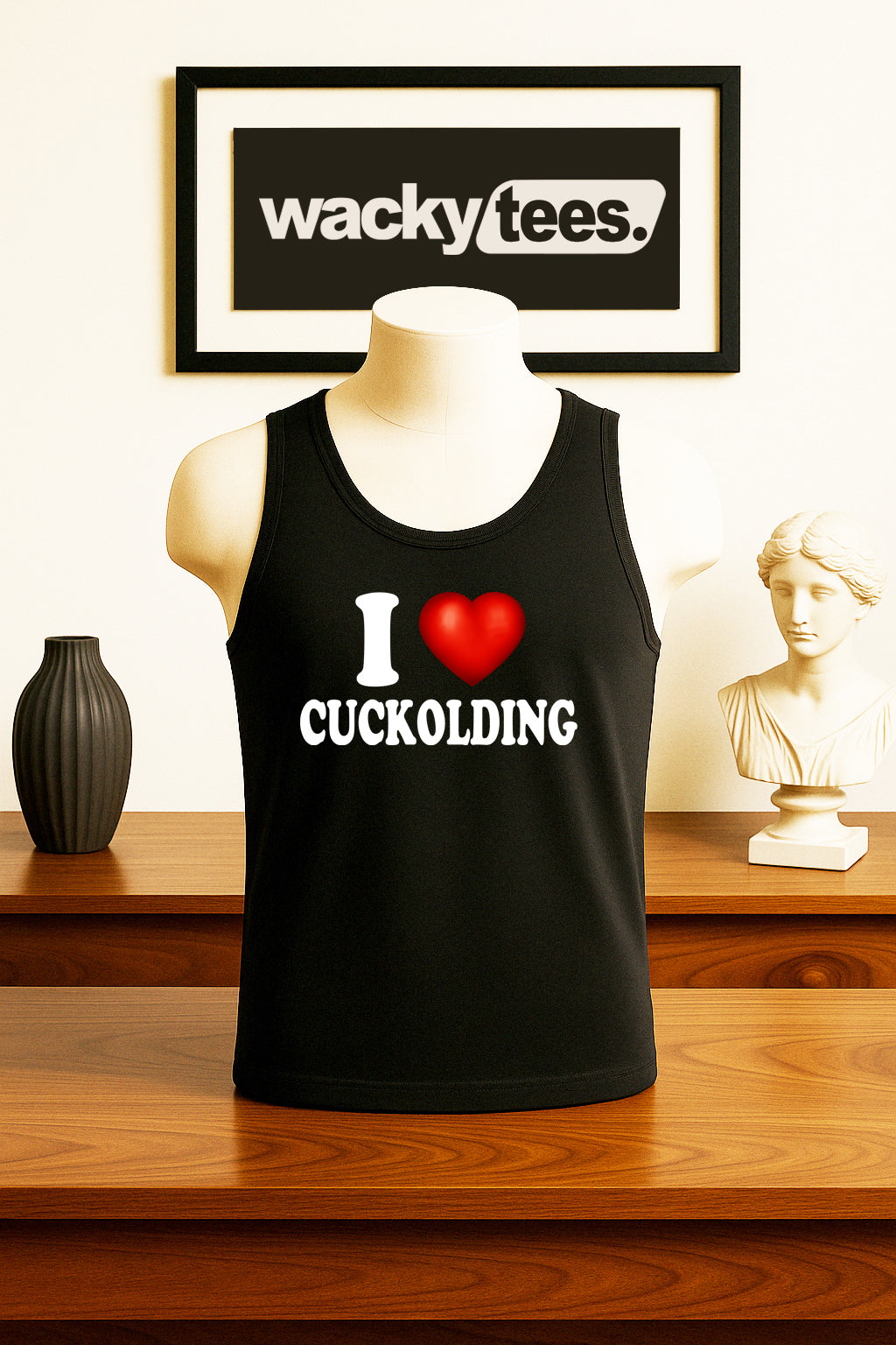 I Love Cuckolding I Heart Watching Funny Adult Humor Graphic Tee Shirt