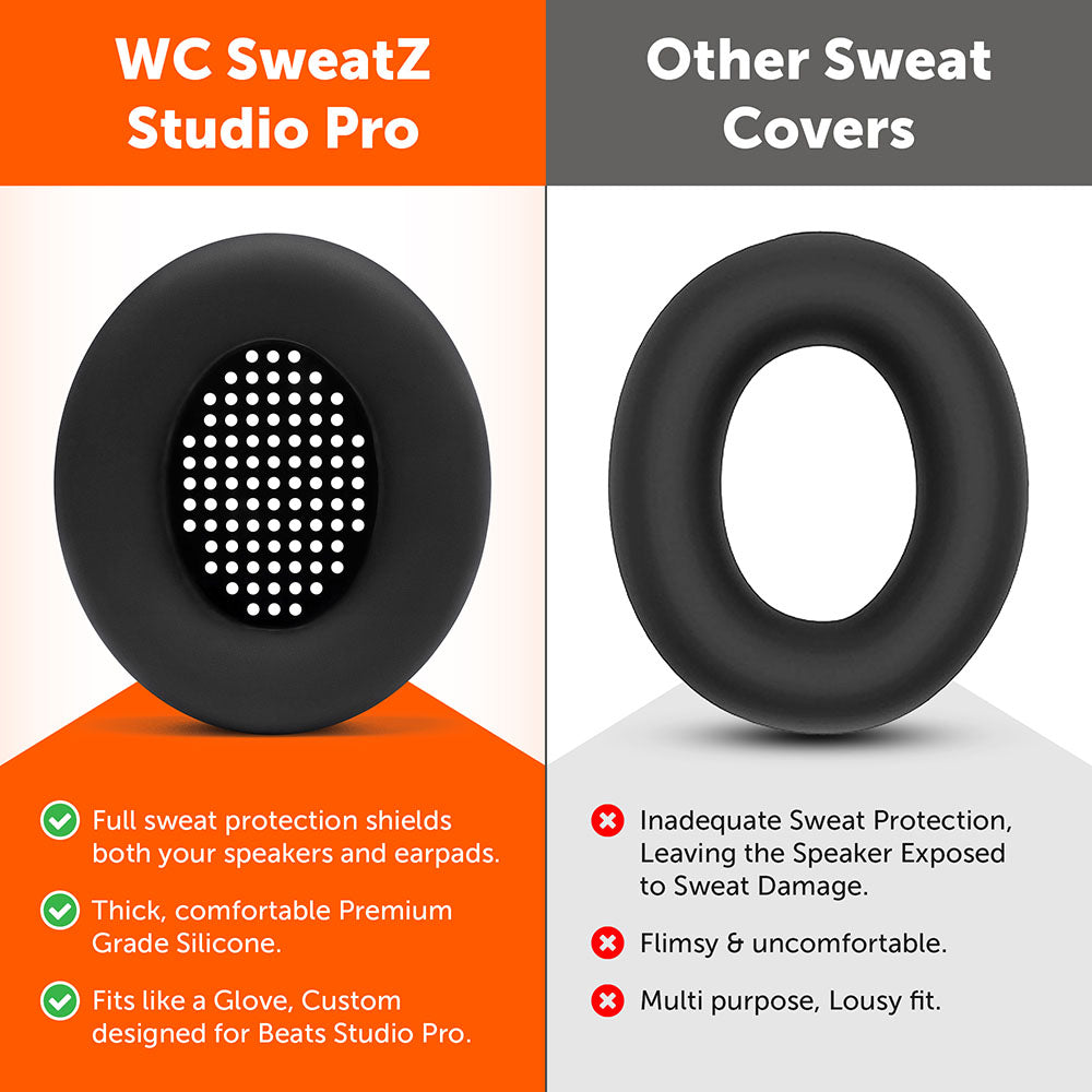 Beats Studio Pro Earpad Sweat Covers - WC SweatZ Studio Pro