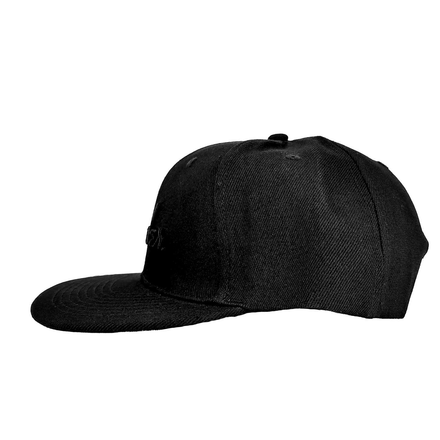 Black Flat Bill Hat