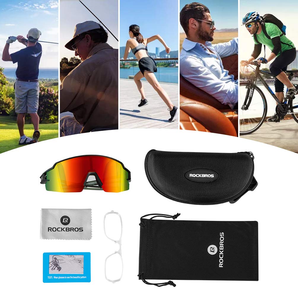 ROCKBROS-Ultralight Polarised Sports Sunglasses 22g