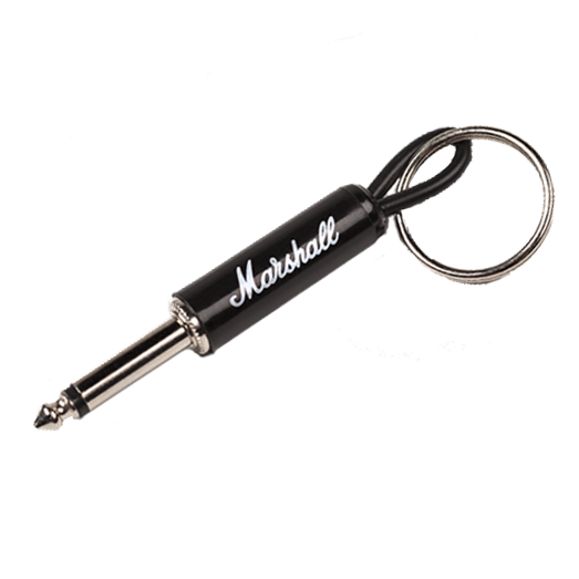 Marshall Guitar Plug Keychain