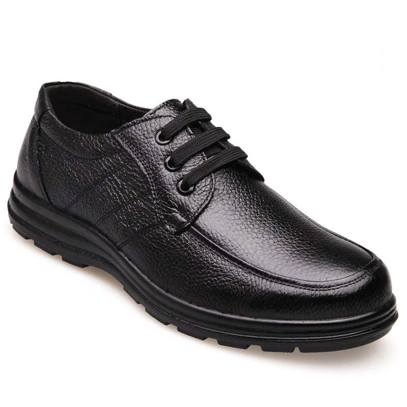 “Blacktop Bastard” Cowhide Leather Men’s Shoes – Rockstar Casual Flats for the Boardroom and the Mosh Pit - Premium shoes from dsers - Just $70.99! Shop now at Lizard Vigilante