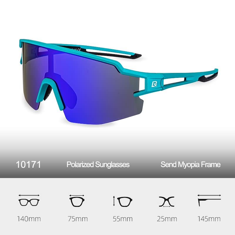 ROCKBROS-Ultralight Polarised Sports Sunglasses 22g