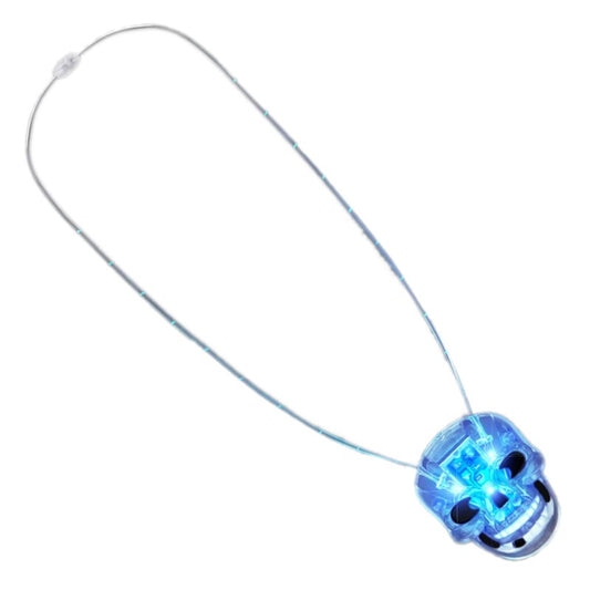 LED Halloween Skull Necklace