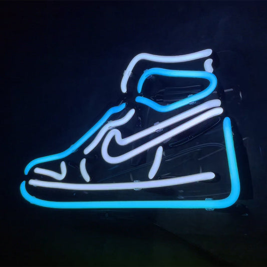 Blue Sneaker Neon Signs Light