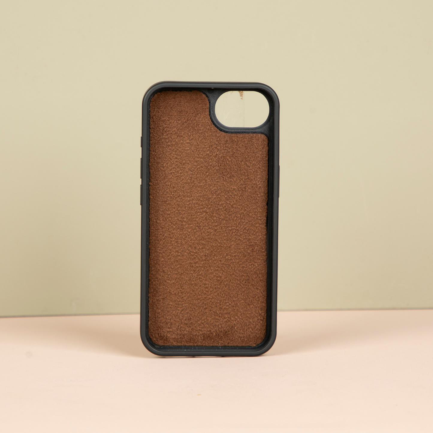 iPhone 16e Leather Wallet Case - Medium Brown - Brooklyn