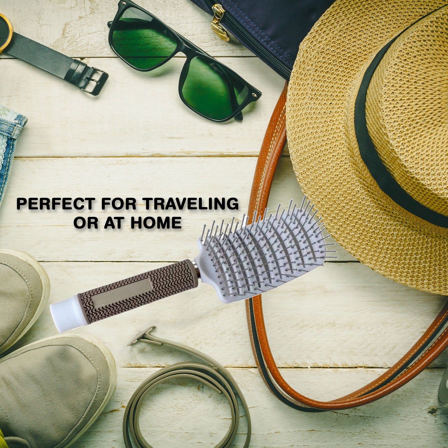 Hair Brush Diversion Safe - Discreet Stash Spot for Hiding Money & Valuables