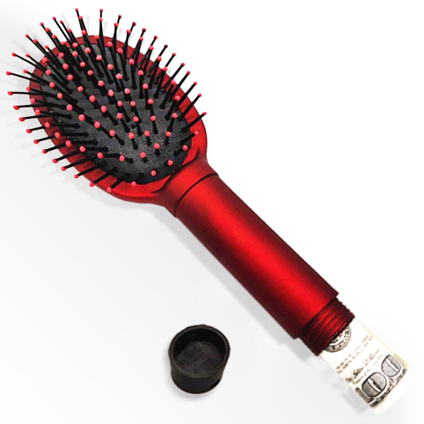 Stealthy Hair Brush Diversion Safe - Discreet Hairbrush safe to hide valuables while traveling